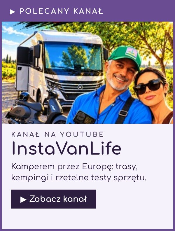 InstaVanLife – kanał o podróżach kamperem na YouTube